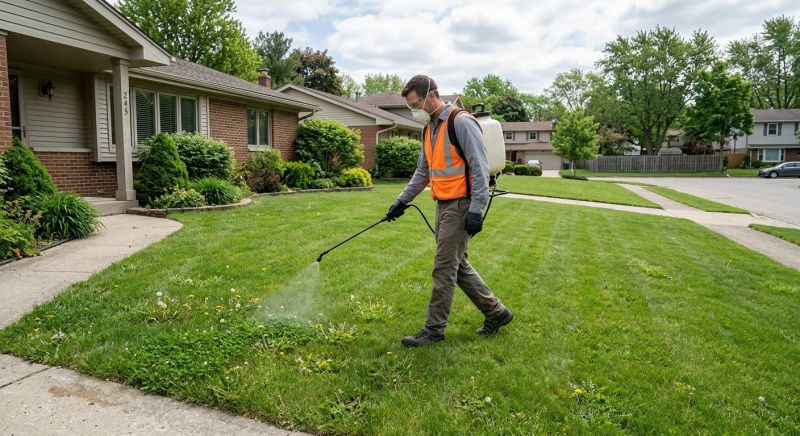 Lawn Weed Spraying in Rockwall, TX