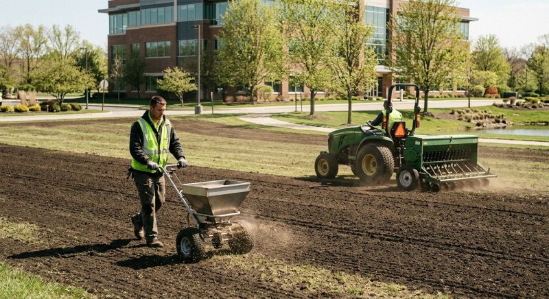 Commercial Lawn Seeding in Ventura County, CA