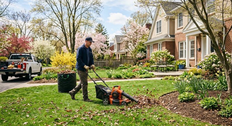 Fall Lawn Cleanup Service in Ventura County, CA