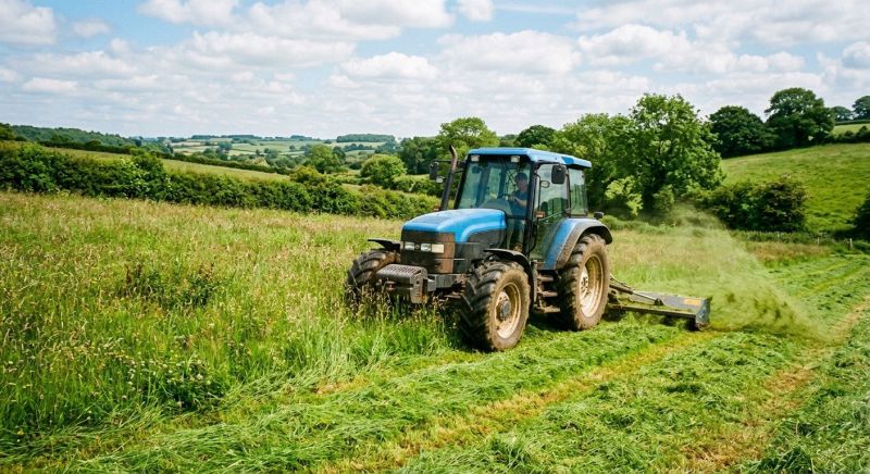 Field Mowing in Calvert County, MD