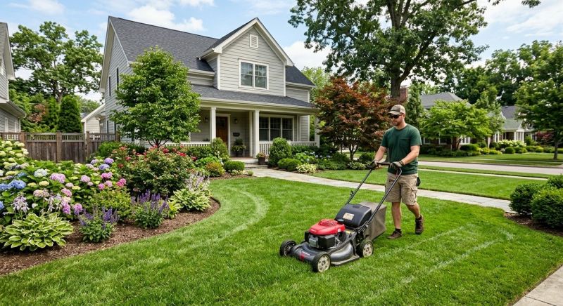 Grass Mowing in Bowie, MD
