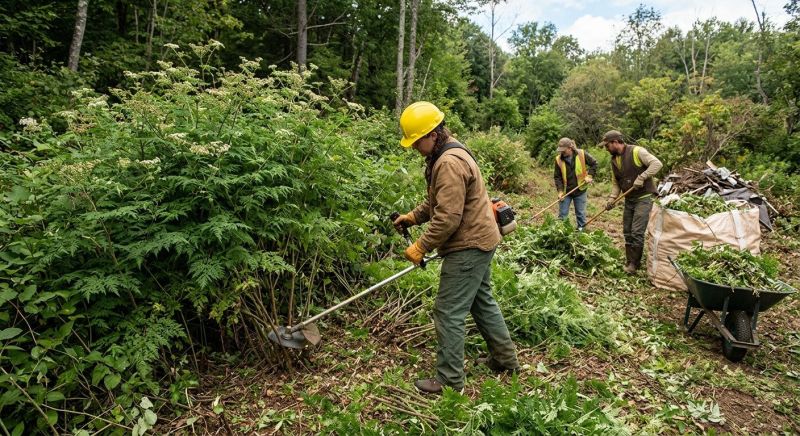 Hemlock Removal in Harford County, MD