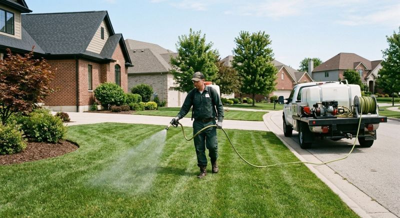 Lawn Spraying in Rockwall, TX