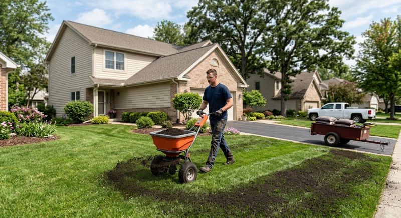 Lawn Topdressing in Ventura County, CA