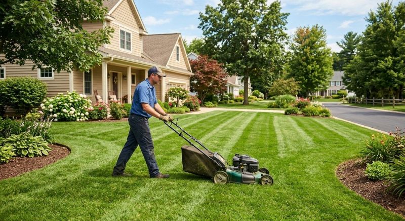 Residential Lawn Mowing in Bowie, MD