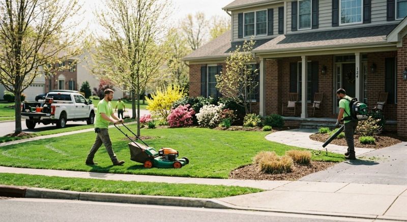 Routine Lawn Maintenance in Bowie, MD
