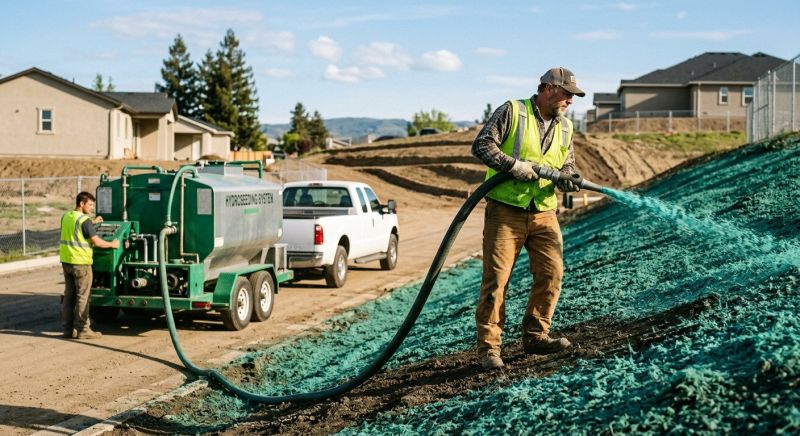 Slope Hydroseeding in Honolulu, HI