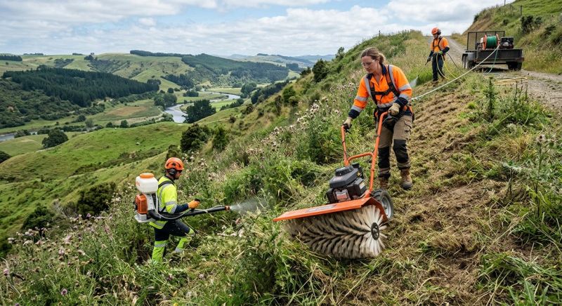 Slope Weed Control in Ventura County, CA
