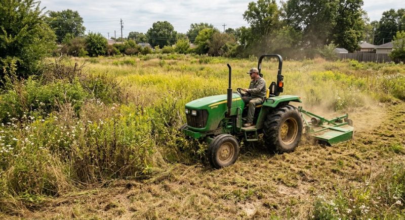 Tractor Mowing in Duluth, MN