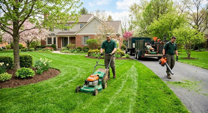 Weekly Lawn Maintenance in Bowie, MD